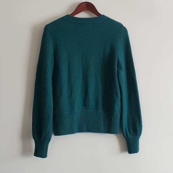 J.Crew Supersoft Cropped Crewneck sweater wool/alpaca blend - Picture 2 of 4